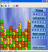 Clickris screenshot