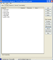 Golden Keywords screenshot