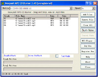 Newyeah MP3 CD Burner screenshot