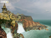 Ancient Castle 3D Screensaver screenshot