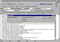 Mailing List Deluxe screenshot