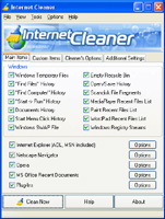 Internet Cleaner screenshot
