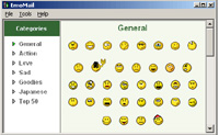 Emoticons Mail screenshot