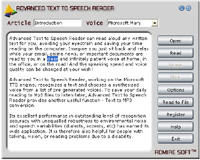 Advanced Text to Speech Reader screenshot
