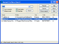 Instant File Name Search screenshot