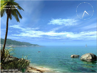 DVCocos Islands Screensaver screenshot