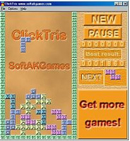 ClickTris screenshot