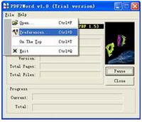 pdf to word screenshot