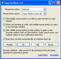 Easy Go Back screenshot