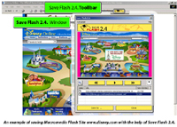 Save Flash screenshot