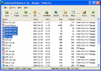 PowerZip screenshot
