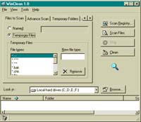 WinClean screenshot