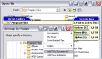 Direct Folders screenshot