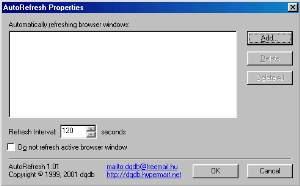 AutoRefresh screenshot