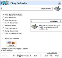 Diary Defender screenshot