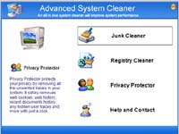 Advanced System Cleaner screenshot