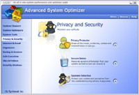 Advanced System Optimizer screenshot