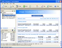 MZL & Novatech Traffic Statistics screenshot