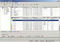 DBPut data transfer screenshot