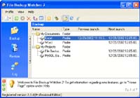 File Backup Watcher Professional screenshot