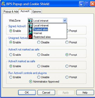 BPS Popup & Cookie Shield & Ad Blocker screenshot