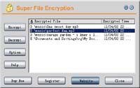 Super File Encryption screenshot