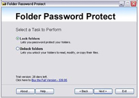 Folder Password Protect screenshot
