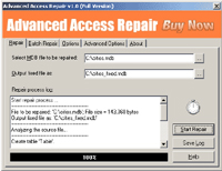 Advanced Access Repair Captura de pantalla