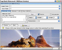 easy batch watermark screenshot