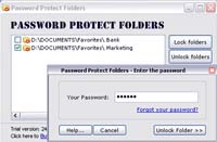 Password Protect Folders screenshot