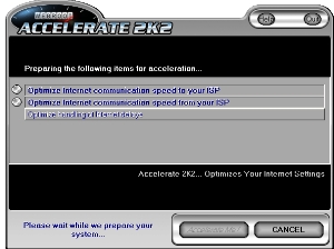 Accelerate 2K2 Captura de pantalla