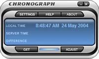 Chronograph screenshot