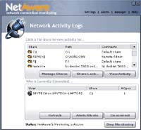 NetAware screenshot