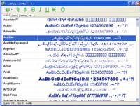 Free&Easy Font Viewer screenshot