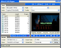 Xilisoft DVD Ripper screenshot