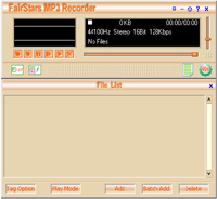 FairStars MP3 Recorder screenshot