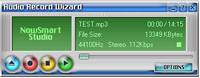 Audio Record Wizard screenshot