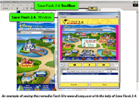 Save Flash screenshot