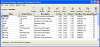 Advanced Time Reports: Personal Edition screenshot