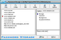 Password Storage screenshot