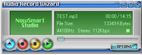 Audio Record Wizard screenshot