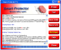 Smart Protector - Internet Eraser screenshot