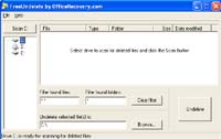 FreeUndelete screenshot