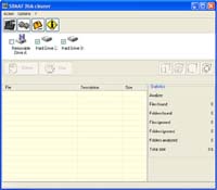 SBMAV Disk cleaner screenshot