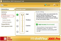 WinAntiVirus2005 Pro screenshot