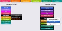 Allbuttons Web Menu builder screenshot