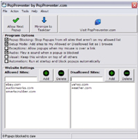 PopPreventer screenshot