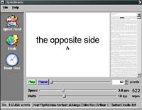 SpeedReader screenshot