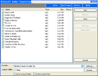 Xilisoft Audio Converter screenshot