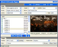 Xilisoft DVD Audio Ripper screenshot